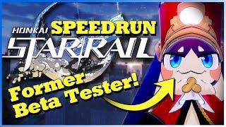 X-Beta Tester SPEEDRUNS SPACE STATION & BELOBOG! (Honkai: Star Rail)