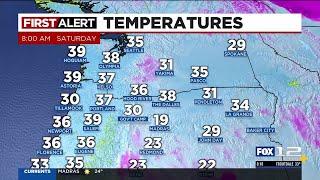 FOX 12 Oregon Saturday morning weather forecast for Portland (11/30)