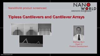 NanoWorld Tipless Cantilevers and Cantilever Arrays Screencast