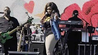 Texas US Rep Jasmine Crockett crashes California's Fool in Love festival, opens for Gladys Knight