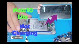 Samsung note 10 lite not charging problem/panoorin kung pano gawin mga ka technik