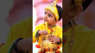 little cute Krishna Hare Krishna, Krishna Krishna, Hare Hare #short #krishna #shorts