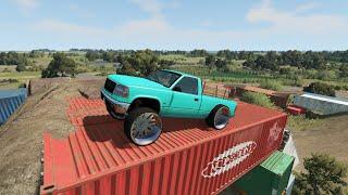 BeamNG drive Squatted Truck !!!