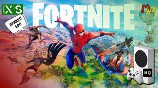 Fortnite на Xbox Series S Третья Глава На Unreal Engine 5 Gameplay RUS 120FPS