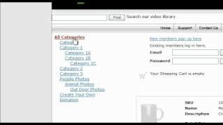 Create Product Category List Manually - Websiteforge Ecommerce Website