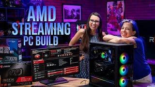 AMD Radeon RX 5700 XT streaming PC build