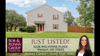 Just Listed! 6226 Wolverine Place, Waldorf, MD 20603