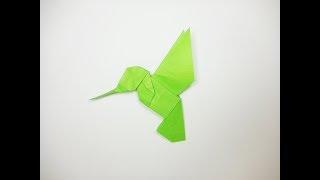 Origami Hummingbird Tutorial (Colibrí Origami)