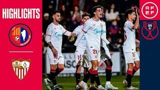 Resumen | Copa del Rey | UE Olot 1–3 Sevilla FC | Segunda eliminatoria