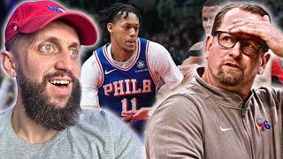 Sixers won the tank-off and Nick Nurse talked about his future in Philadelphia..