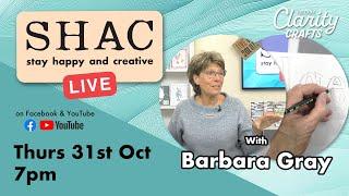  Craft Along with Barbara Gray - Thursday 31st October at 7pm