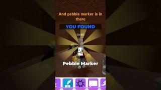 How to find pebble marker in find the markers #bfb #marker