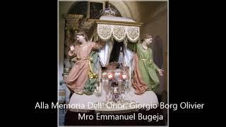 Alla Memoria Dell' Onor  Giorgio Borg Olivier