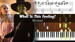 Wicked - What Is This Feeling? - Advanced Piano Tutorial with Sheet Music