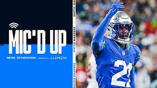 Devon Witherspoon Mic'd Up: "I Love Our Home Field" | 2024 Week 6 vs. 49ers