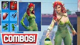 BEST POISON IVY SKIN COMBOS! | Fortnite