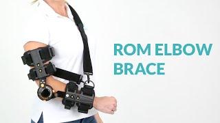 How to Put on the Vive ROM Elbow Brace