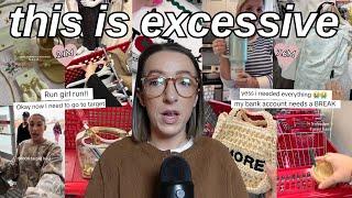 target spring hauls are kind of wild...