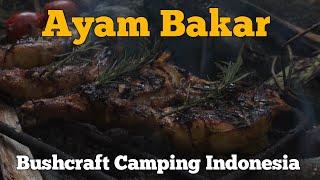 Bakar Ayam Nasi Liwet dipinggir sungai - Bushcraft Camping Indonesia