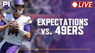 Addison, Van Ginkel miss practice and expectations vs. 49ers