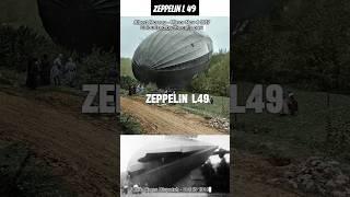 German Navy Zeppelin L 49 (LZ 96) was forced to land at Bourbonne-les-Baines #OTD Oct 19 1917