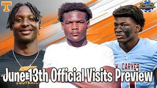 Tennessee June 13th Visits Preview