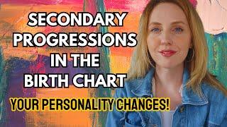 SECONDARY PROGRESSIONS in the Birth Chart: How YOUR Personality Changes | Hannah’s Elsewhere