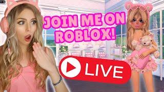 LIVE!! Let's play ROBLOX with Audra! DRESS TO IMPRESS!