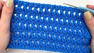 PERFECT STITCH FOR VARIOUS CROCHET PIECES