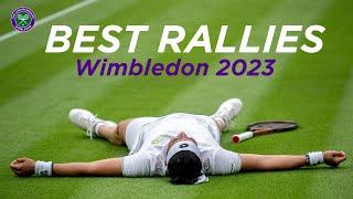 Exhilarating Rallies from Wimbledon 2023