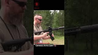 Full-auto 12 Gauge Genesis Arms Gen-12 Shotgun #Shorts