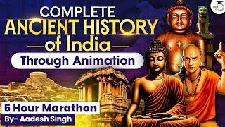 Complete Ancient History of India through Animation | UPSC Prelims & Mains | StudyIQ