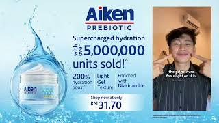 #AikenPrebiotic Gel Moisturiser Lightweight yet Gives 200% Hydration Boost