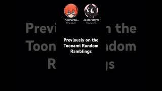 Previously on the Toonami Random Ramblings: Ninja Robots? (4/27/24) #toonami #talkshow