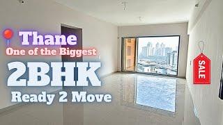 Bigger 2BHK in Thane West | 800 Usable Carpet | Higher Floor | Road Touch 2BHK