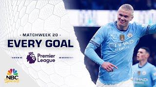 Every Premier League goal from Matchweek 20 (2024-25) | NBC Sports