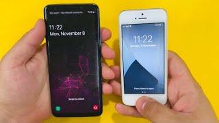 Samsung Galaxy S9 vs iPhone SE