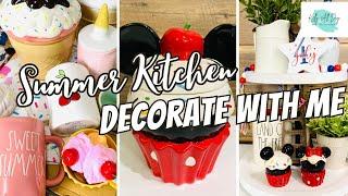 DECORATE WITH ME SUMMER KITCHEN 2023 #summerdecoratewithme