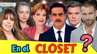 22 FAMOSOS que siguen en ¿ EL CLÓSET ? y no quieren ADMITIRLO