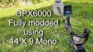 Minelab GPX 6000 fully upgraded with the latest mods.