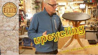 Wieder was aus dem Sperrmüll gerettet | upcycling | Beistelltisch aufbereiten