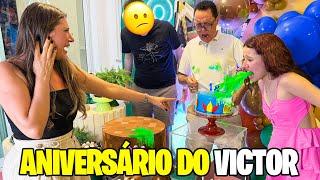 VALENTINA PASSOU MAL no ANIVERSÁRIO do VICTOR
