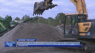 Craven County concrete recycling company reuses demolished buildings for new projects