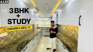 3bhk with study flat in Dwarka Delhi | Raman vihar Apartment Dwarka sector 11 #flatsindwarka