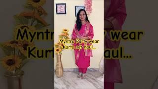 Myntra Party wear Kurta set Affordable wedding special Kurta set.. #myntra #myntrastudio #ethnicwear