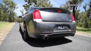 2016 Chrysler 300 SRT (8spd) 0-100km/h, 1/4 mile & engine sound