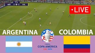 LIVE: ARGENTINA vs COLOMBIA | CUPA AMERICA 2024 LIVE | ARGENTINA LIVE MATCH I eFOOTBALL PES 21