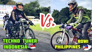 TEKNO TUNER INDONESIA VS ROW1 PH NGO KR 59 OPEN SUPERFEST 2024 | ARM VS TEAM INDO DRAG RACE