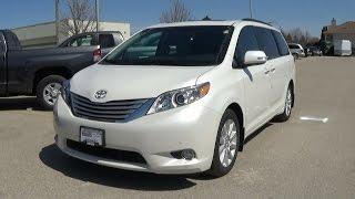 2014 Toyota Sienna Limited Full Review, Start up and Walkaround