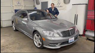 Mercedes W221 S550 First Thing to Look at After Buying